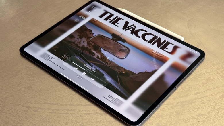 iPad Pro running iPadOS 26