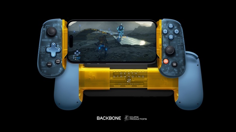 Backbone One controller in partnership with Kojima Productions