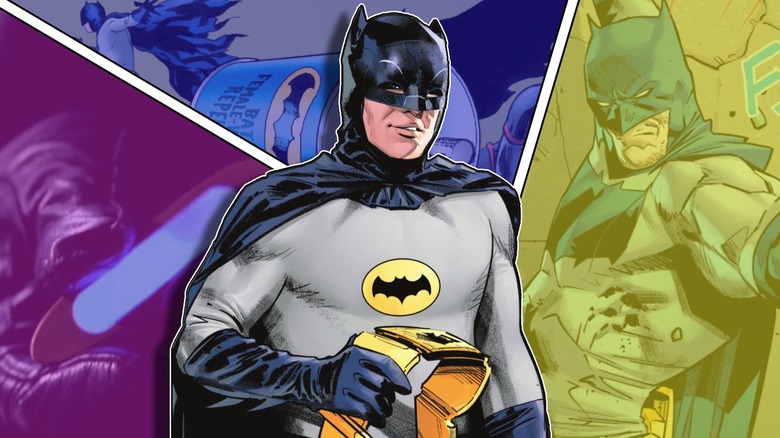 Batman's gadgets behind Adam West's Batman