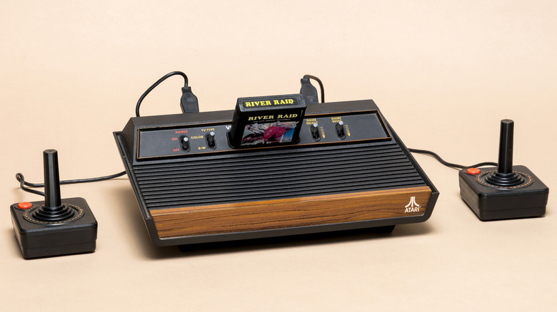 The Atari 2600 from 1977