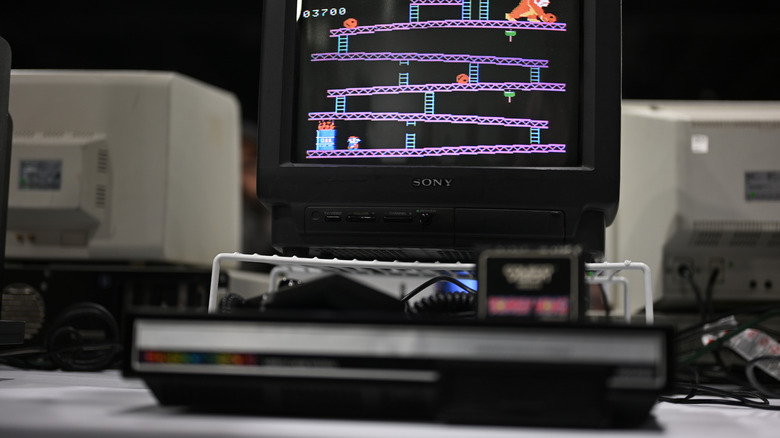 The ColecoVision console from 1982