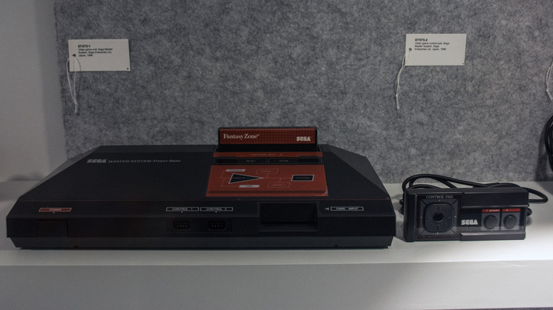 The Sega Master System from 1986