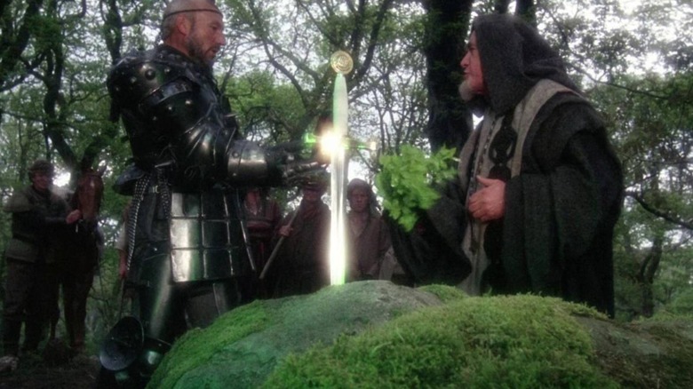 Sir Patrick Stewart as Leondegrance in 1981's 