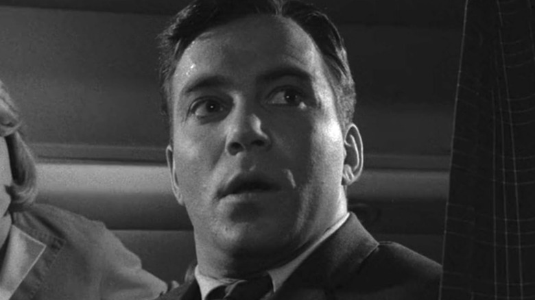 William Shatner looking scared in 
