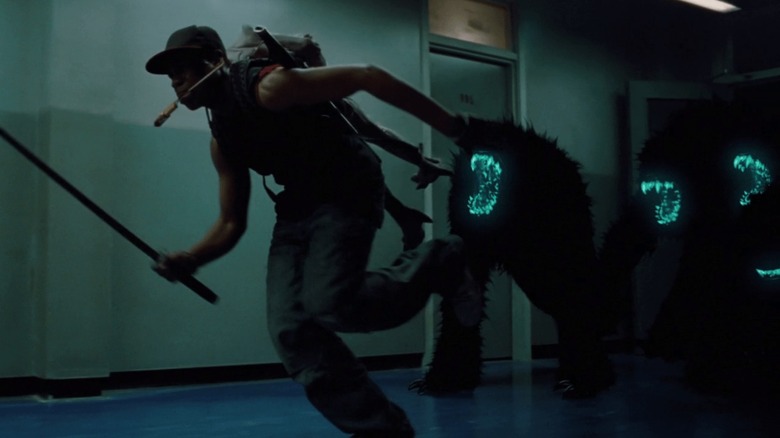 Moses running from aliens in Attack the Block