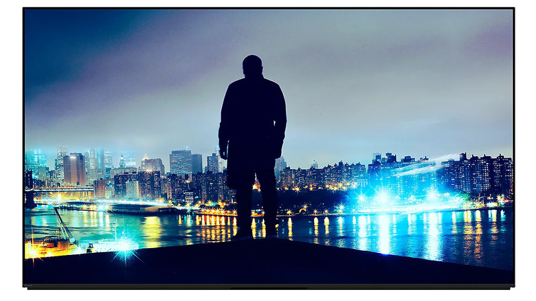 The Sony BRAVIA 8 II on a white background