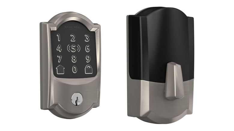 The Schlage Encode Plus against a white background