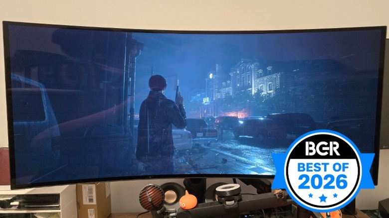 'Resident Evil 2' running on an Alienware 5K monitor