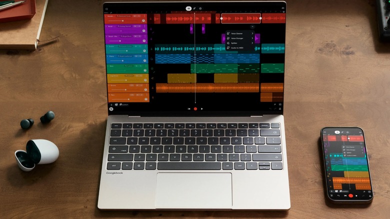The Asus Googlebook 14 laptop.