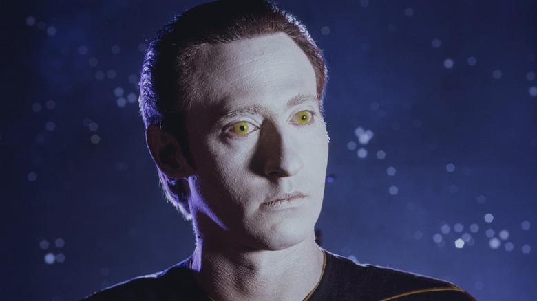 Brent Spiner as Data in Star Trek: The Next Generation