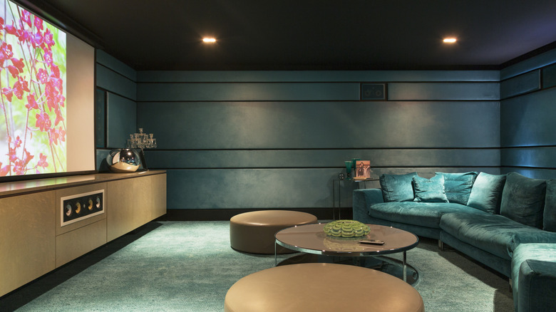 A premium-looking home theater room.