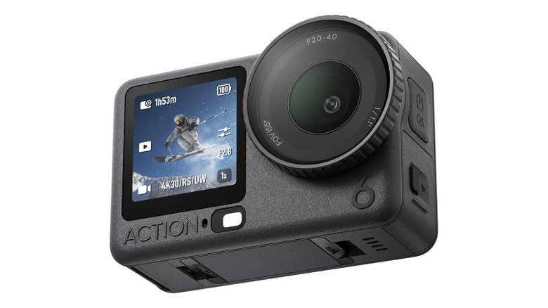 The DJI Osmo Action 6 against a white background