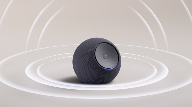 Mockup of Amazon's Echo Dot Max