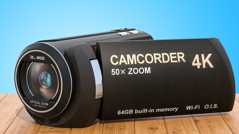 A 4K camcorder.