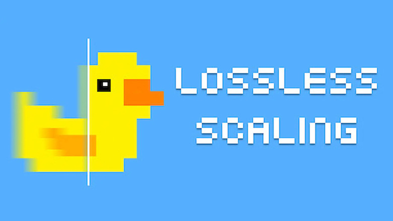 Lossless scaling logo