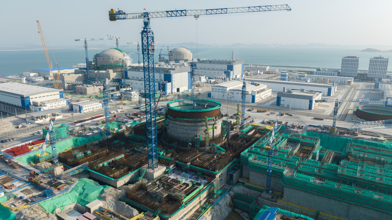 construction of nuclear power plant in China