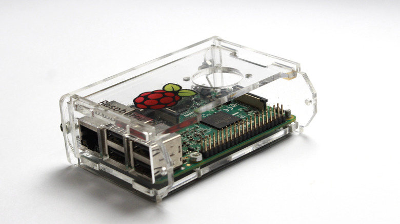 Raspberry Pi in case