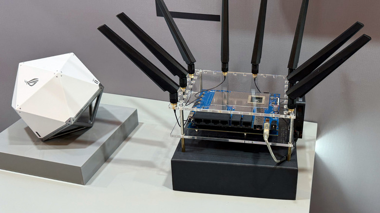 ASUS prototype of the upcoming Wi-Fi 8 router