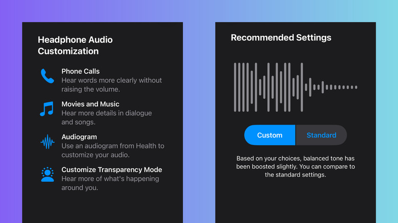 Setting up Headphone Audio Customization on iPhone for AirPod Pro
