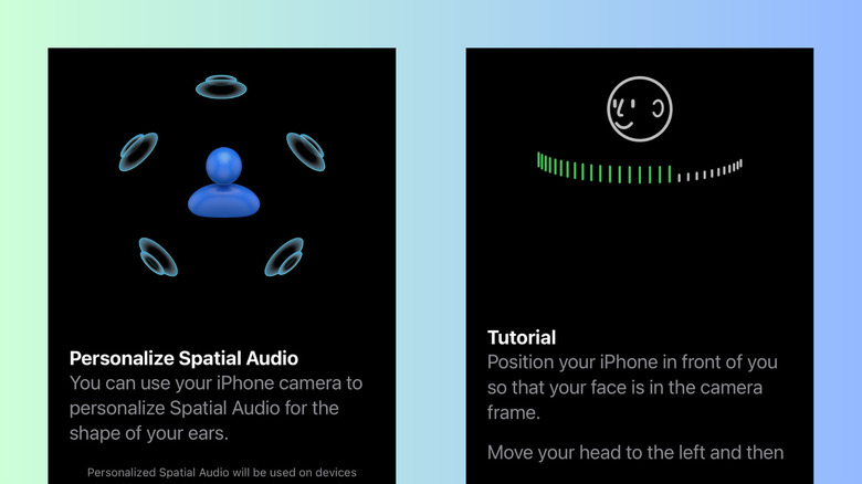 Setting up Personalized Spatial Audio on iPhone for AirPods Pro