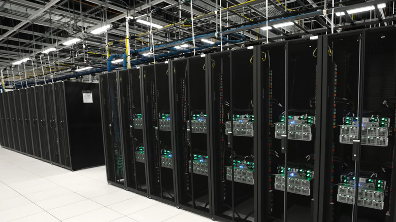 Supercomputer designed for AI processing.