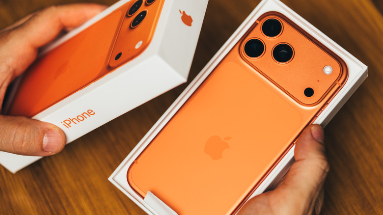 Unboxing the iPhone 17 Pro Max.