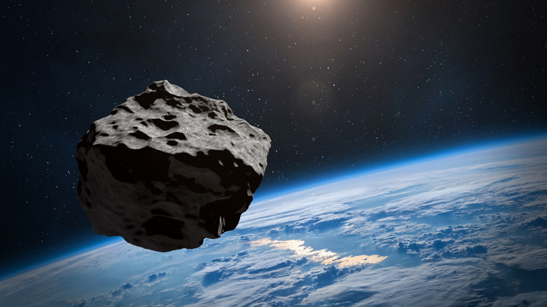 a large asteroid near earth