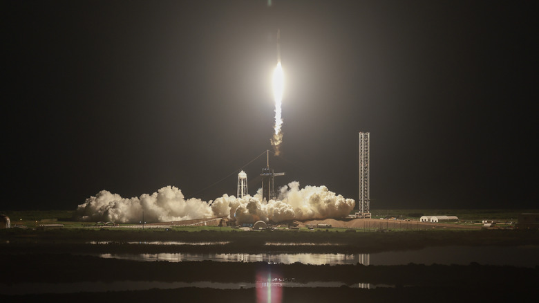 SpaceX's Falcon 9 lifting off from Cape Canaveral