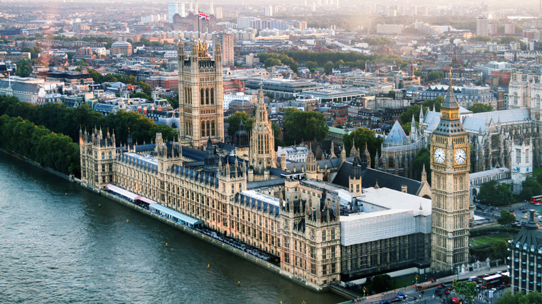 Elizabeth Tower and Big Ben in the UK