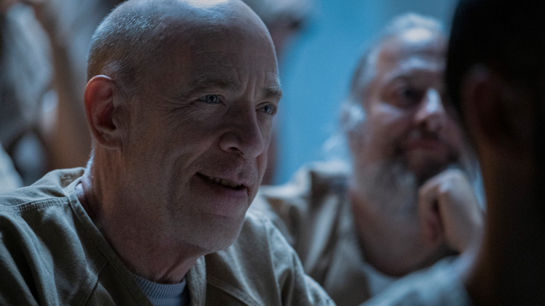 J.K. Simmons as Billy Barber in Defending Jacob smiling