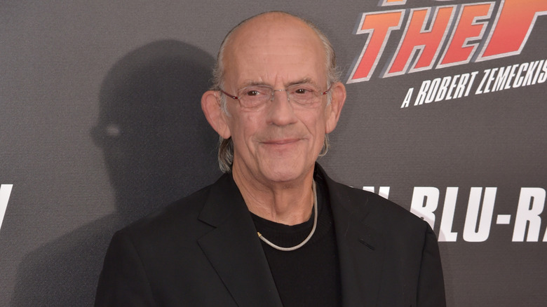 Christopher Lloyd smiles at the 