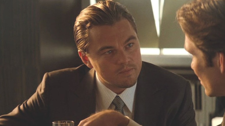 Leonardo DiCaprio as Cobb in Inception