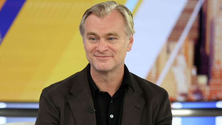 Christopher Nolan smiling