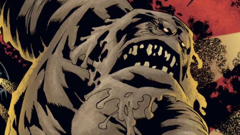 Clayface looking angry