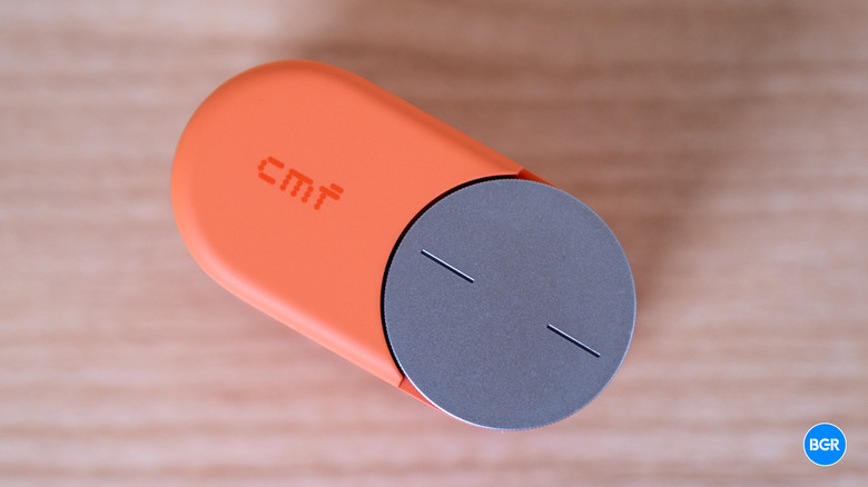 Top of the CMF Clip Pro charging case