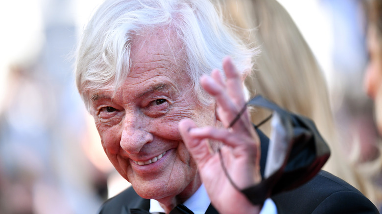 Paul Verhoeven waving