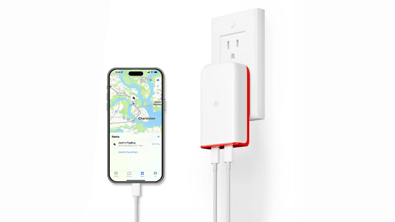 Twelve South's charger charging an iPhone