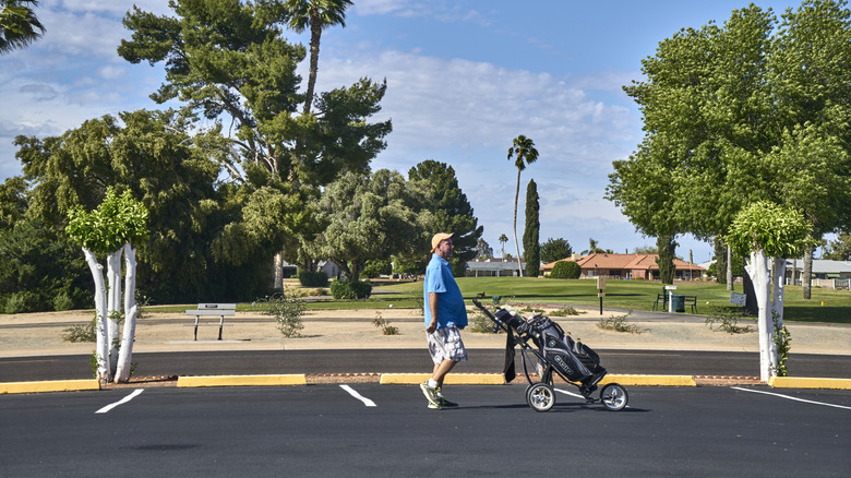 person walking on asphalt in phoenix