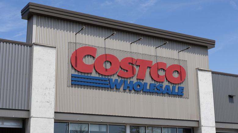 A Costco Wholesale storefront