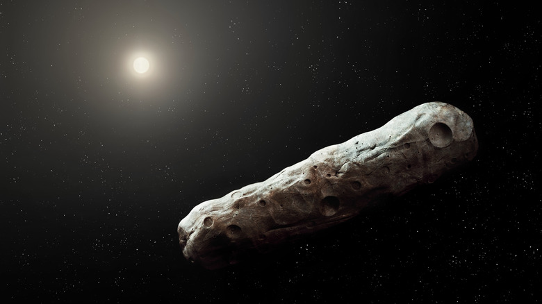 Interstellar asteroid