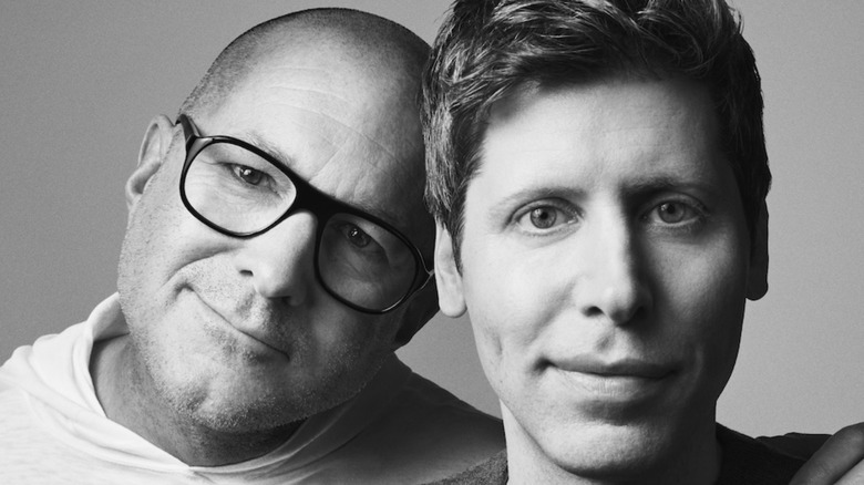 Former Apple design chief Jony Ive and OpenAI CEO Sam Altman