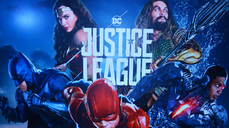 The Justice League movie poster