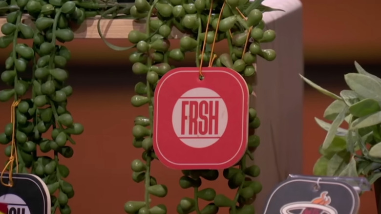 A Ride FRSH car air freshener on display on Shark Tank