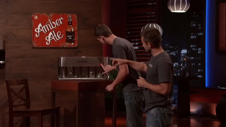 the Amber portable phone charging station on Shark Tank