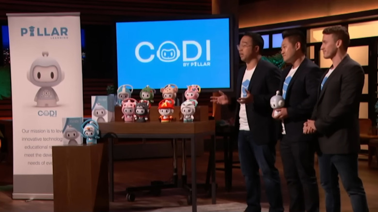 the Codi robot on Shark Tank