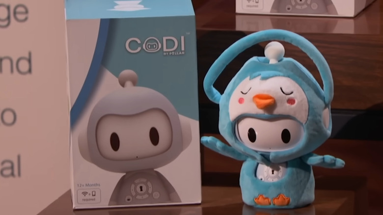 the Codi robot on Shark Tank