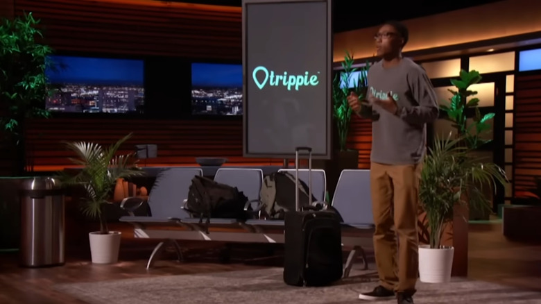 The Trippie airport app on Shark Tank