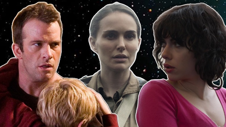 Thomas Jane, Natalie Portman, and Scarlett Johansson together