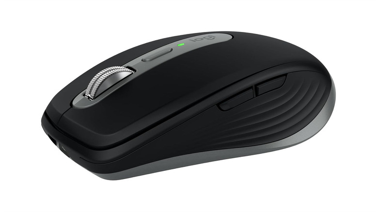 The Logitech MX Anywhere 3S against a white background