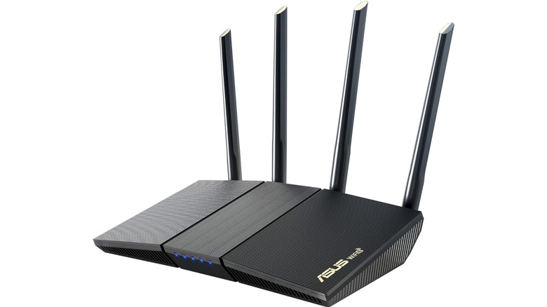 The Asus RT-AX1800S.